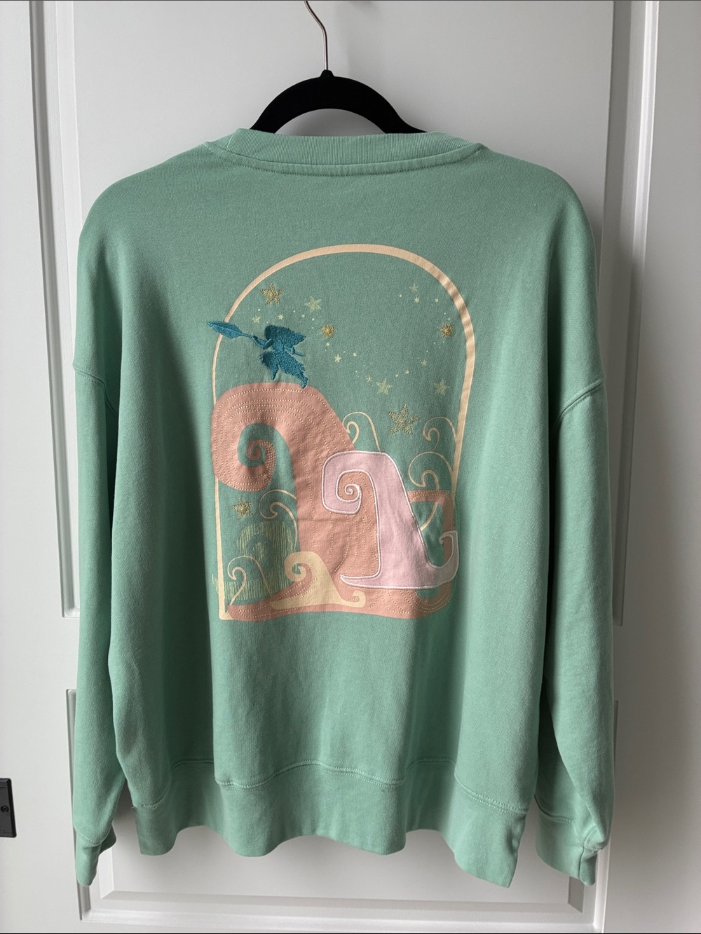 Disney Moana Embroidered Crewneck Sweatshirt -How Far I'll Go - Size XS